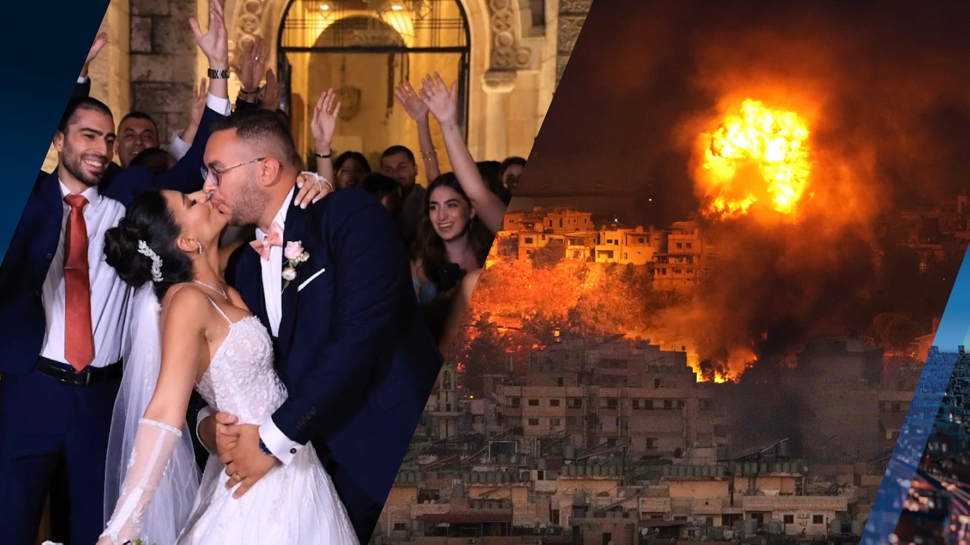 Van droomhuwelijk naar paniekvlucht: tandarts Luc vlucht uit oorlogsgebied Libanon