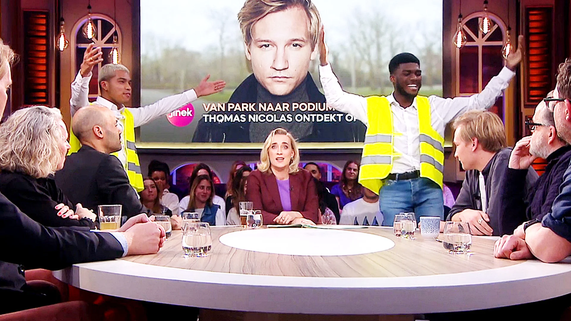 Jinek ontkent betrokkenheid bij ongeregeldheden in studio en neemt maatregelen: 'Dit mag nooit meer gebeuren'