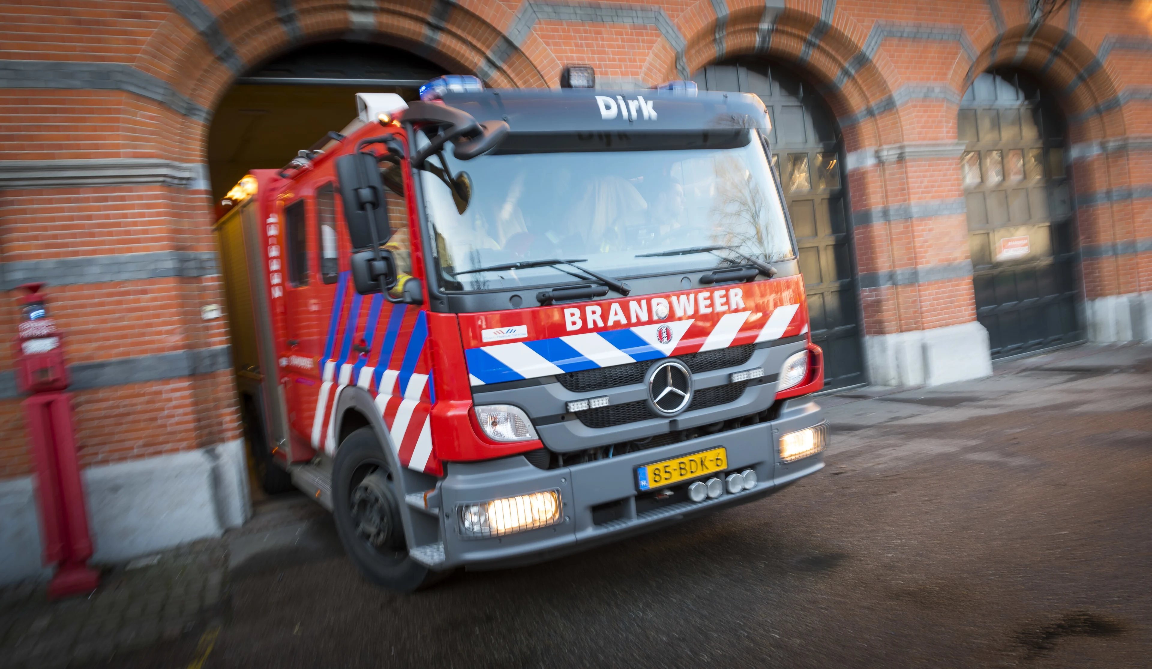 Bewoners geëvacueerd bij brand in flat Apeldoorn