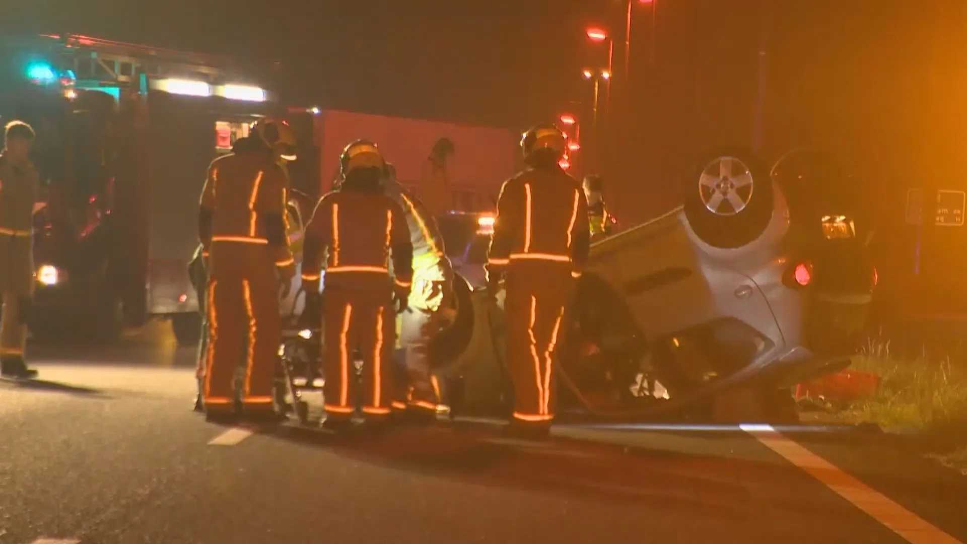 Spookrijder veroorzaakt zwaar ongeluk op A4 bij Leidschendam