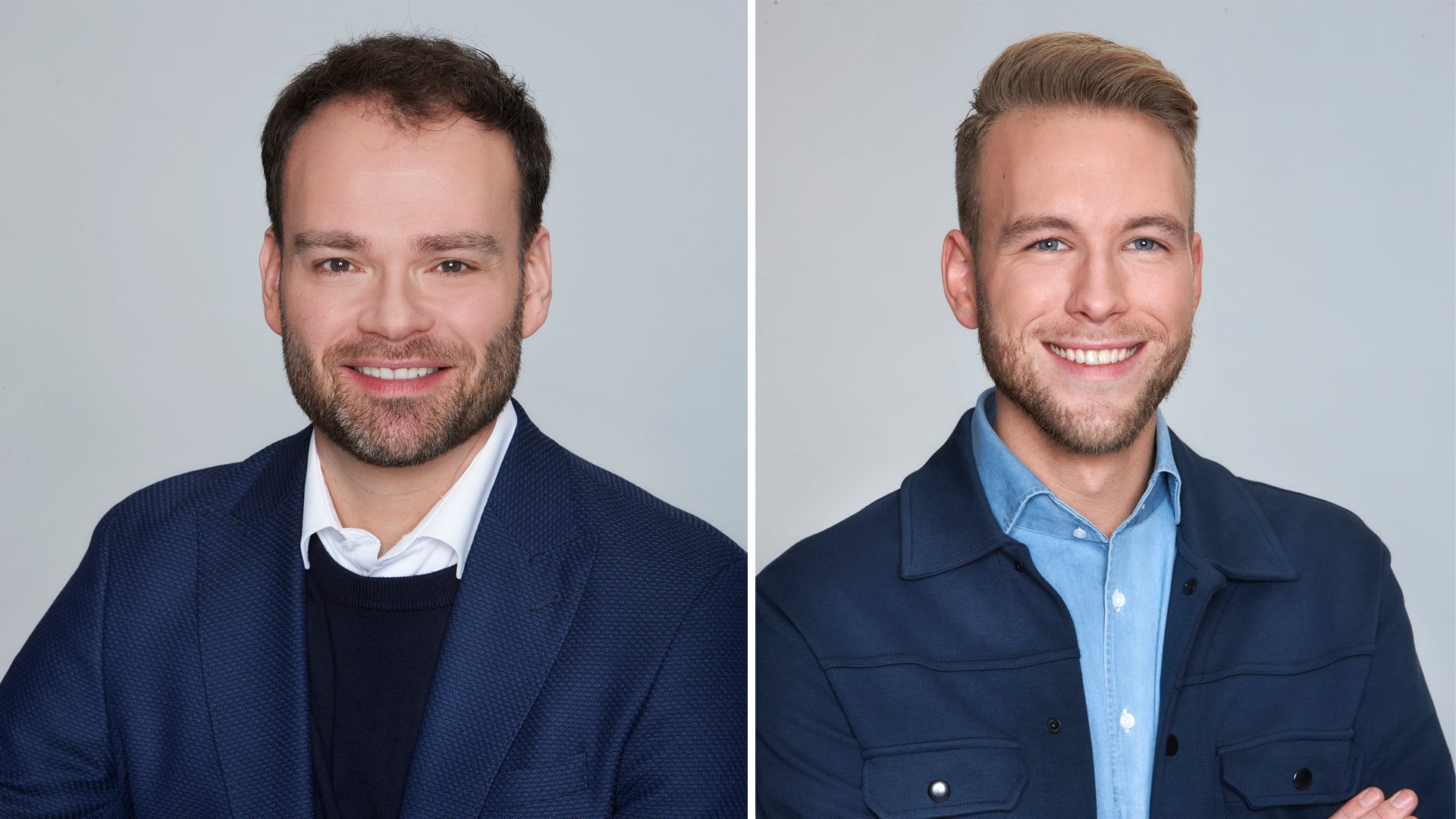 Deze mannen gaan het presentatieteam van Hart van Nederland versterken
