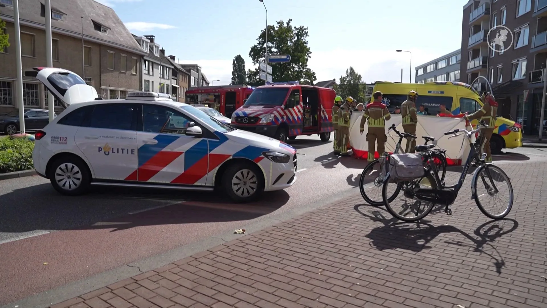 Scootterrijder overleden na aanrijding met vrachtwagen in Weert
