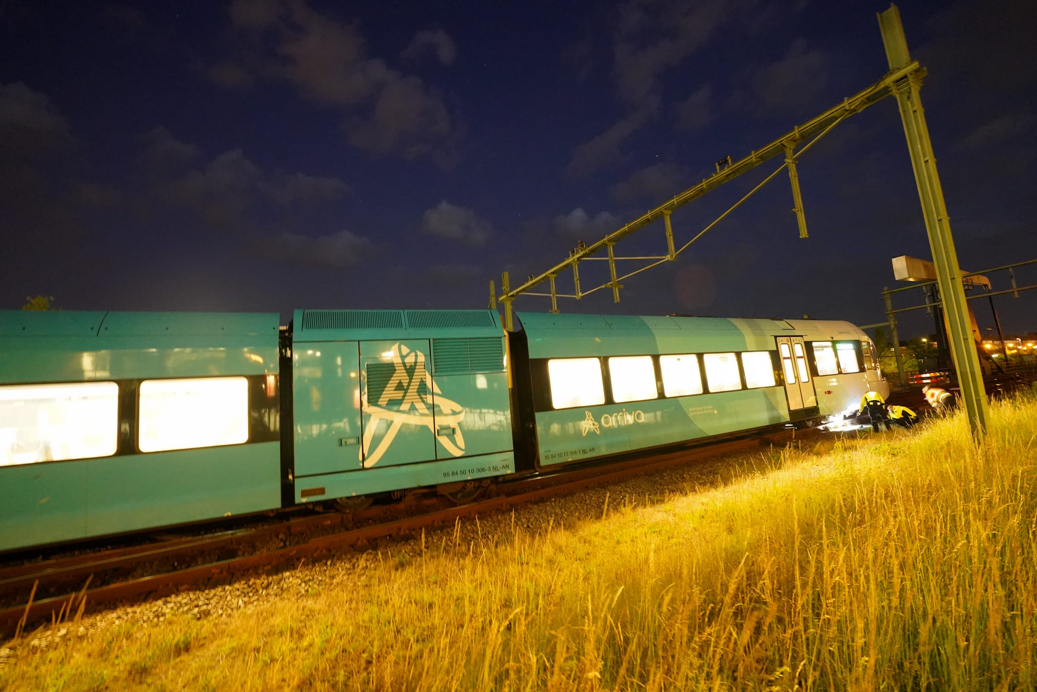 Trein ontspoort bij Groningen, herstel aan spoor duurt tot avond