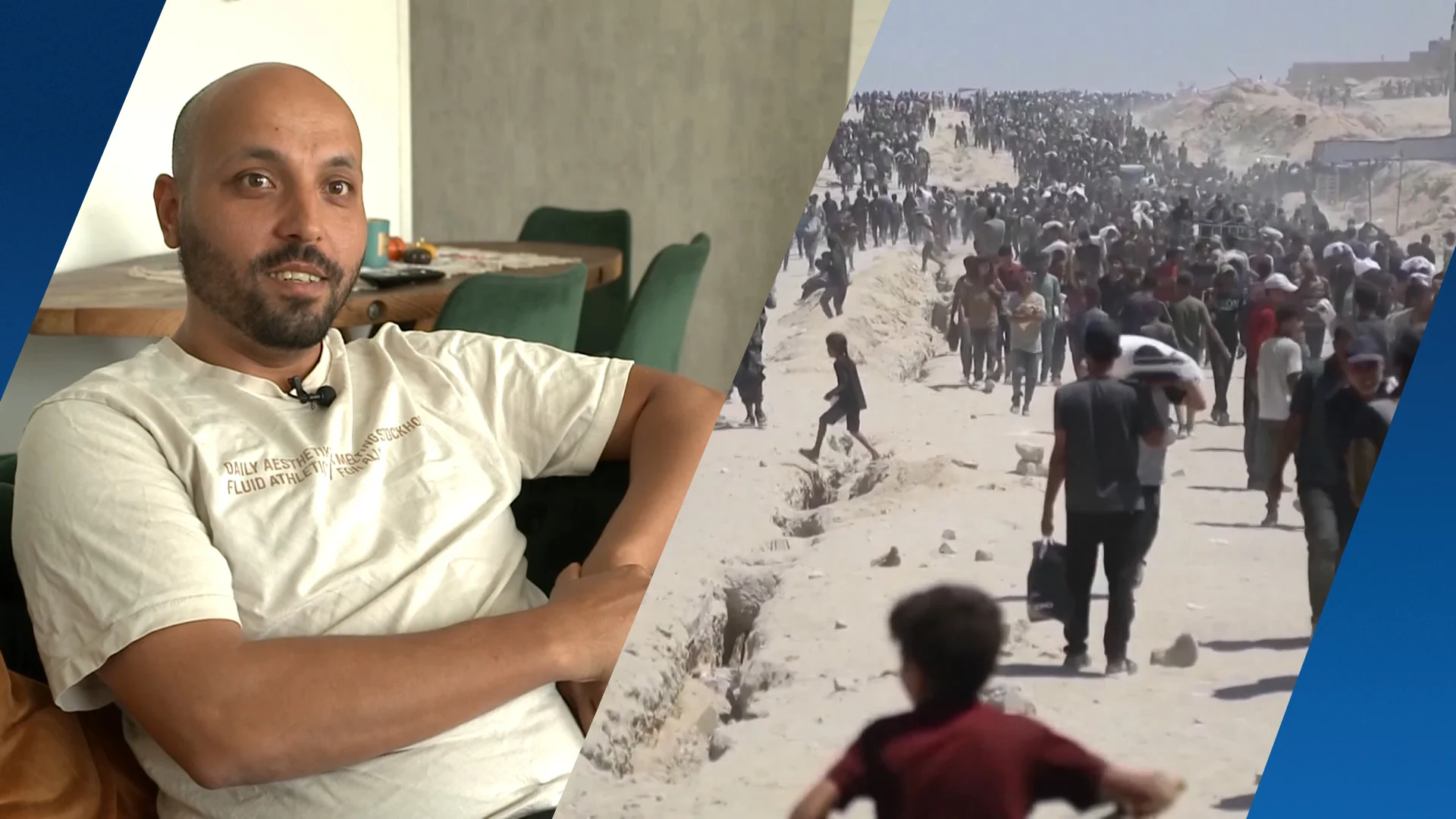 Abed gevlucht uit Gaza, maar wil terug voor ouders: ‘Hier kan ik niks doen’