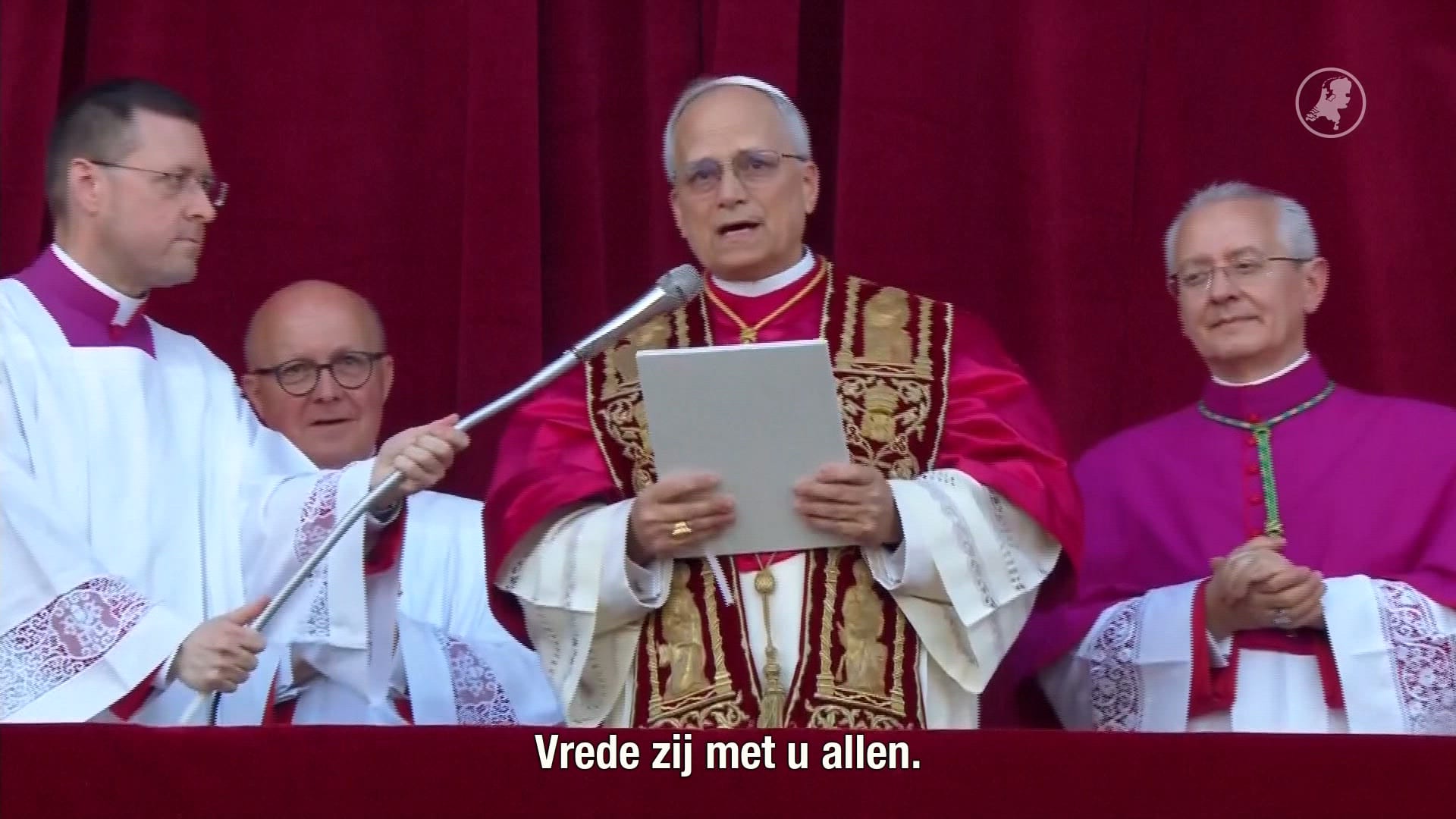 Mathijs zag de nieuwe paus in Rome: 'Heel bijzonder'