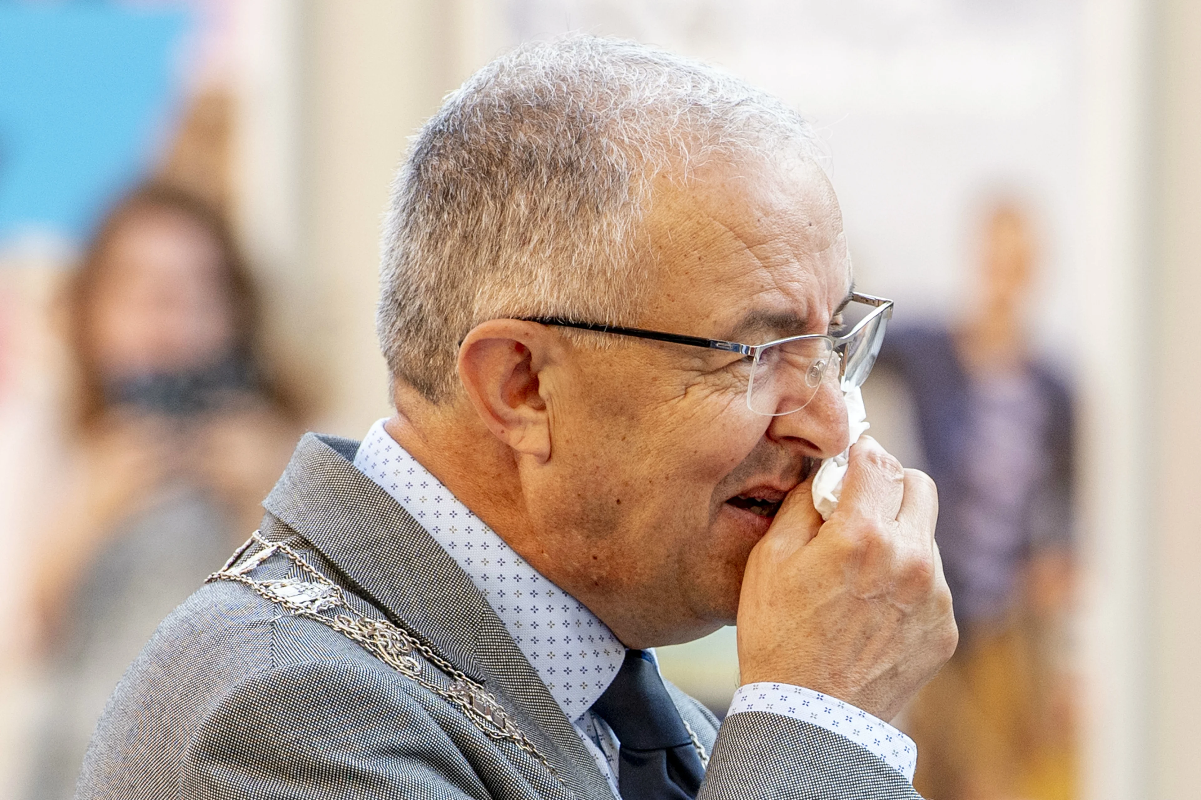 Burgemeester Aboutaleb heeft corona