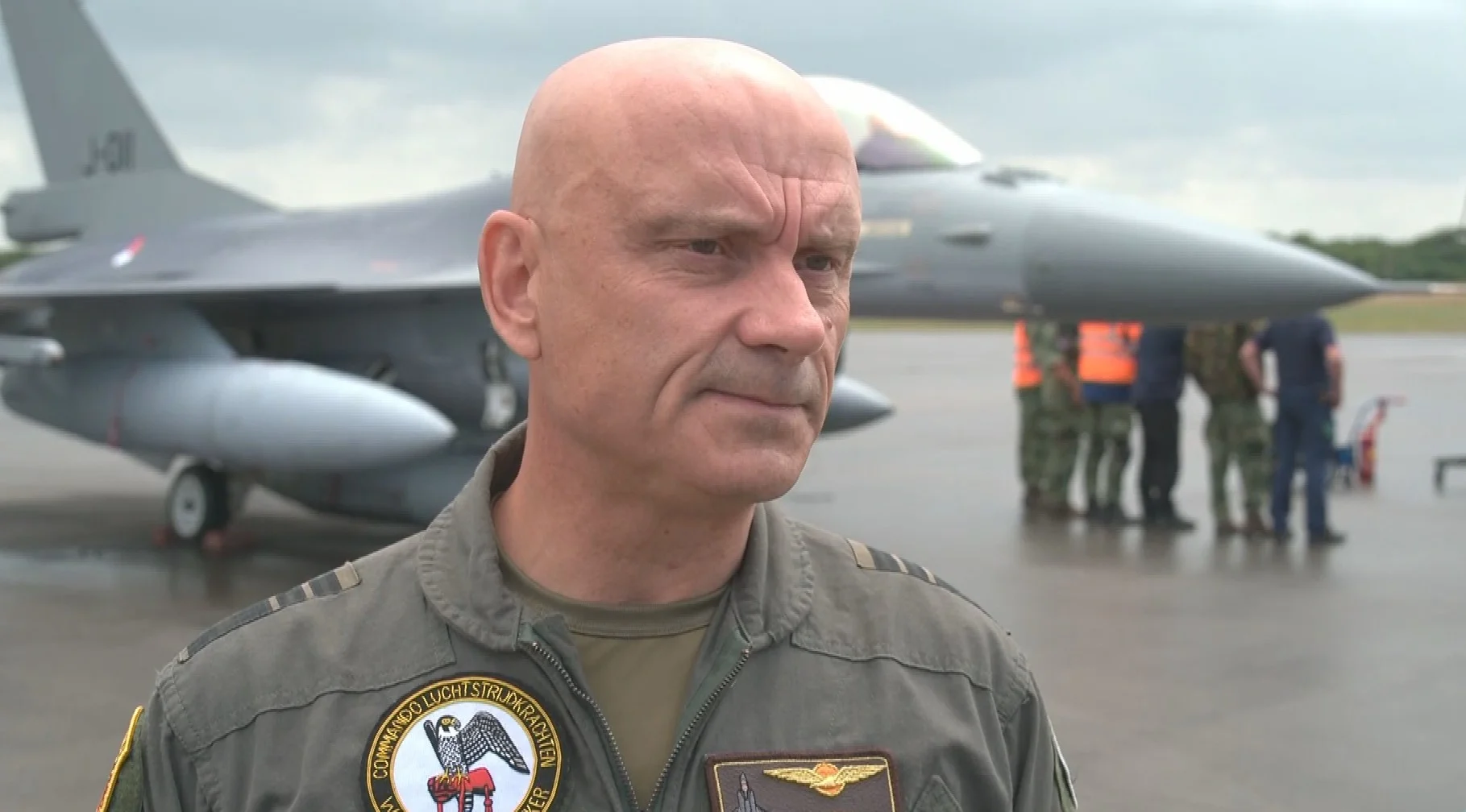 Laatste Nederlandse F-16’s vertrokken naar Oekraïne: ‘Stiekem traantje weggepinkt’