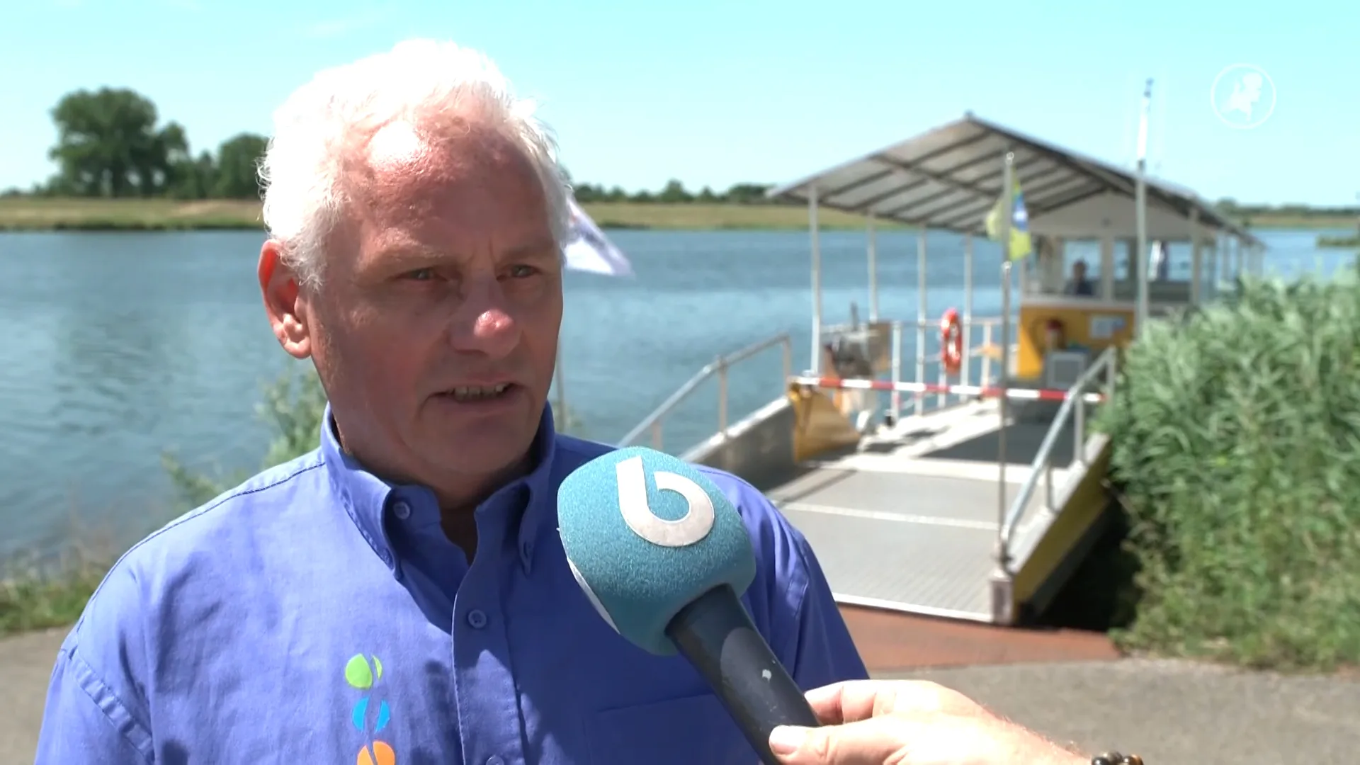 Pontje van veerman Ferry uit de vaart gehaald vanwege verwachte hitte