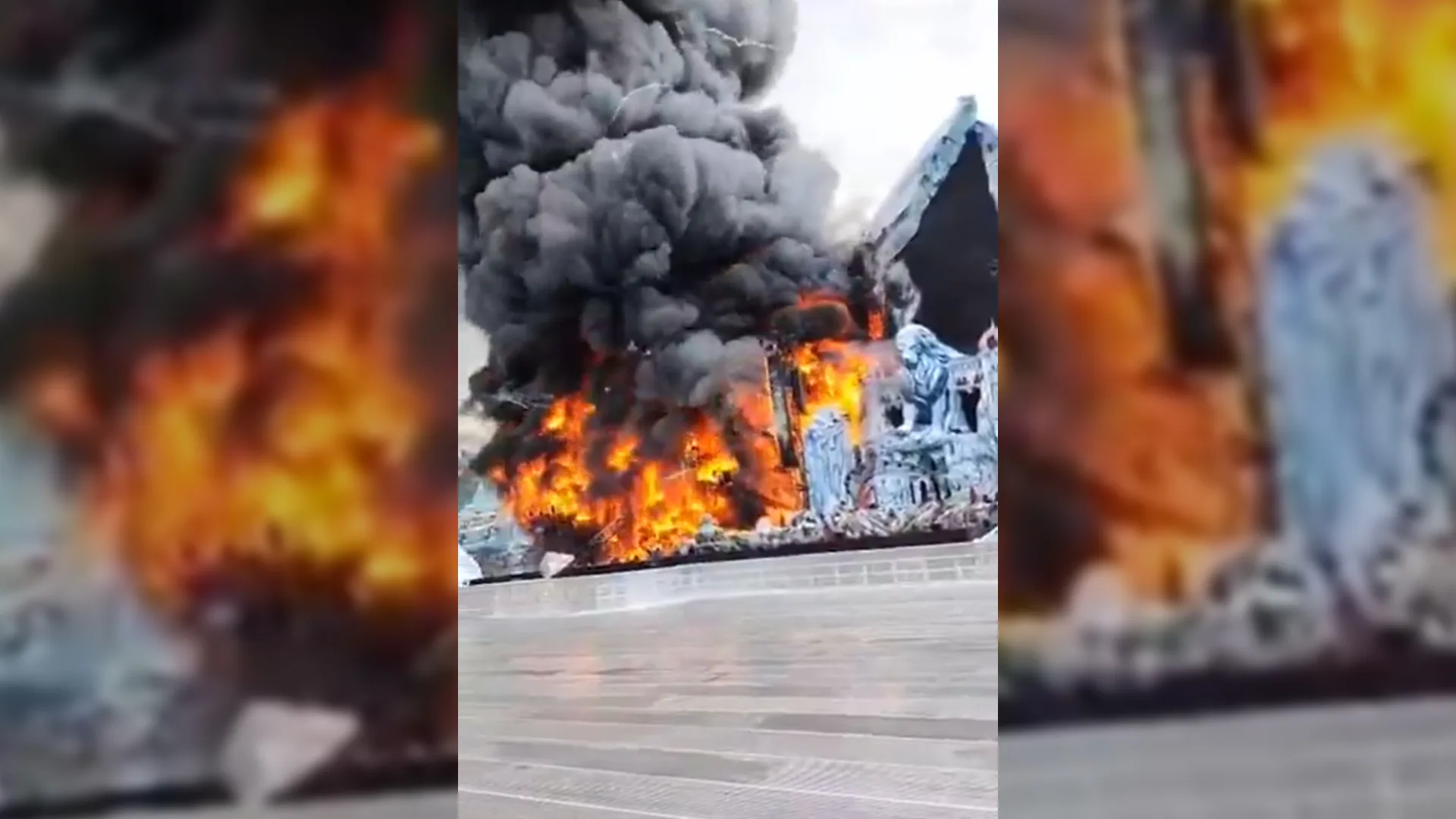 Hoofdpodium Tomorrowland volledig afgebrand, vlak voor begin festival