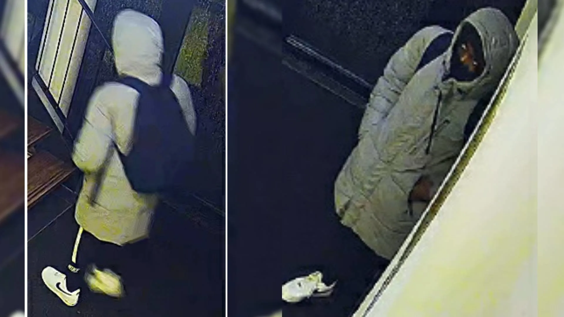 Man met pokdalig gezicht en hakmes overvalt twee woningen