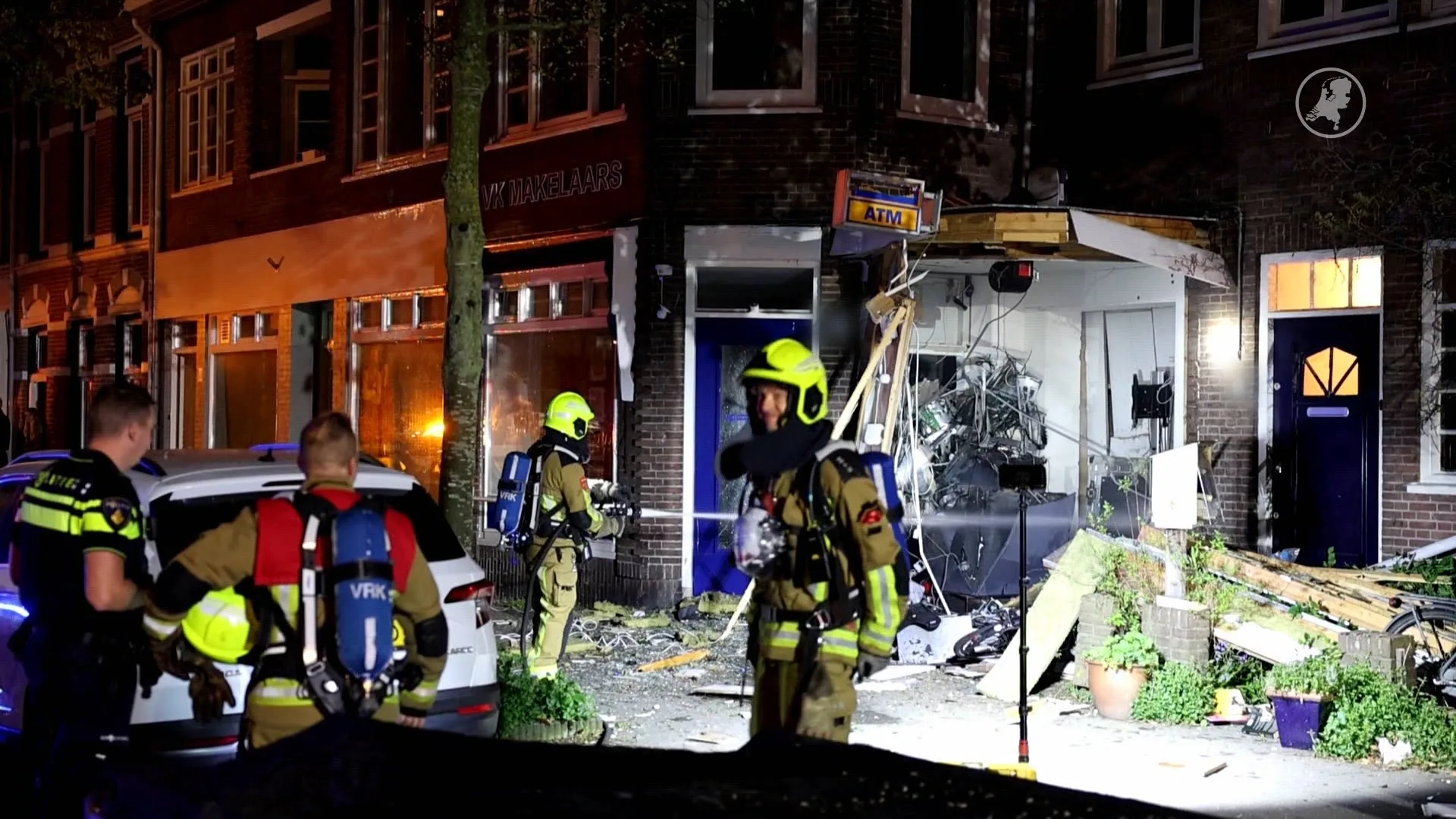 Explosie bij geldautomaat Haarlem: verdachten vluchten op scooter