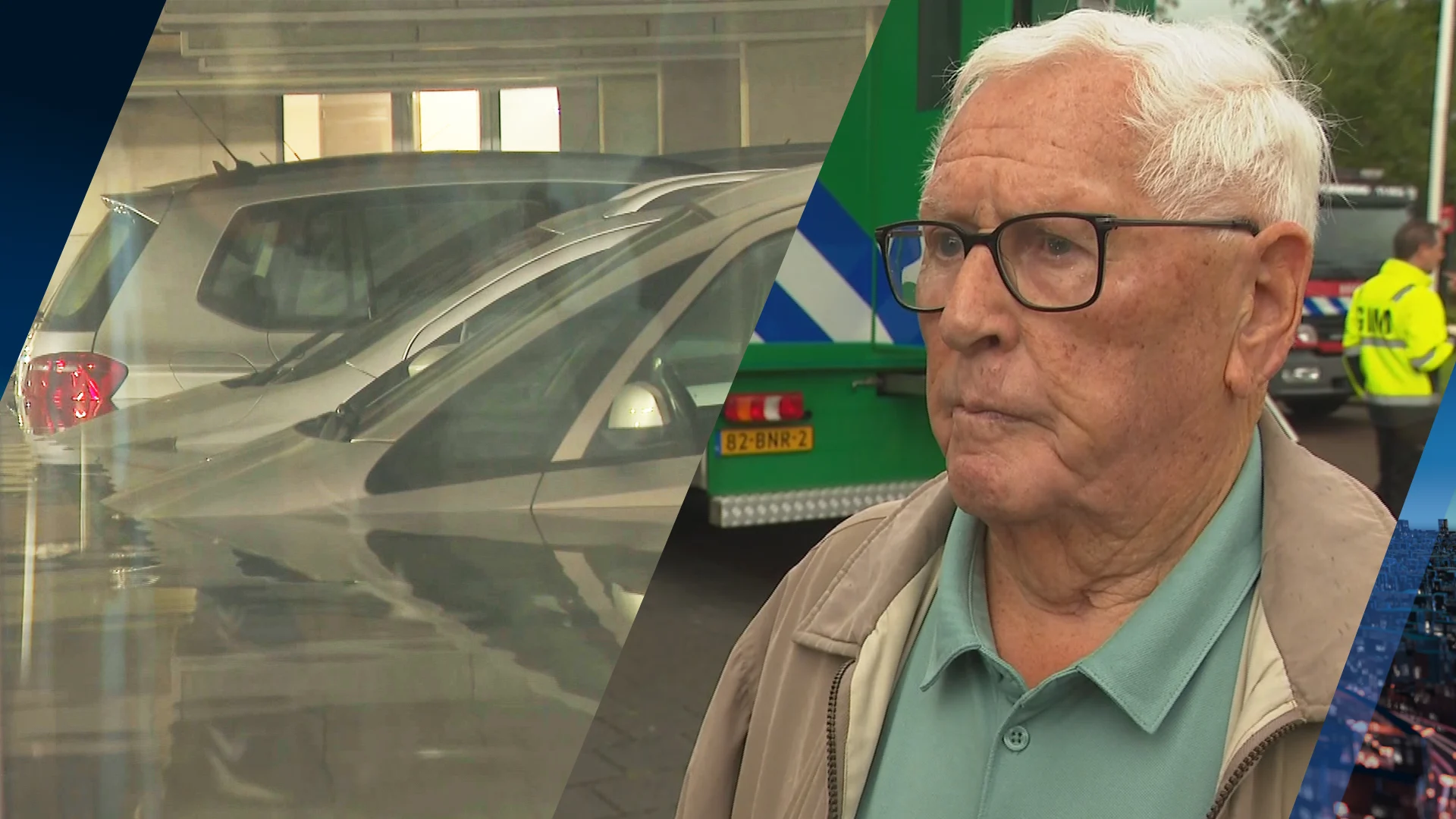 Jan (87) ziet zijn auto drijven in parkeergarage: 'Heb hem écht nodig om boodschappen te doen'