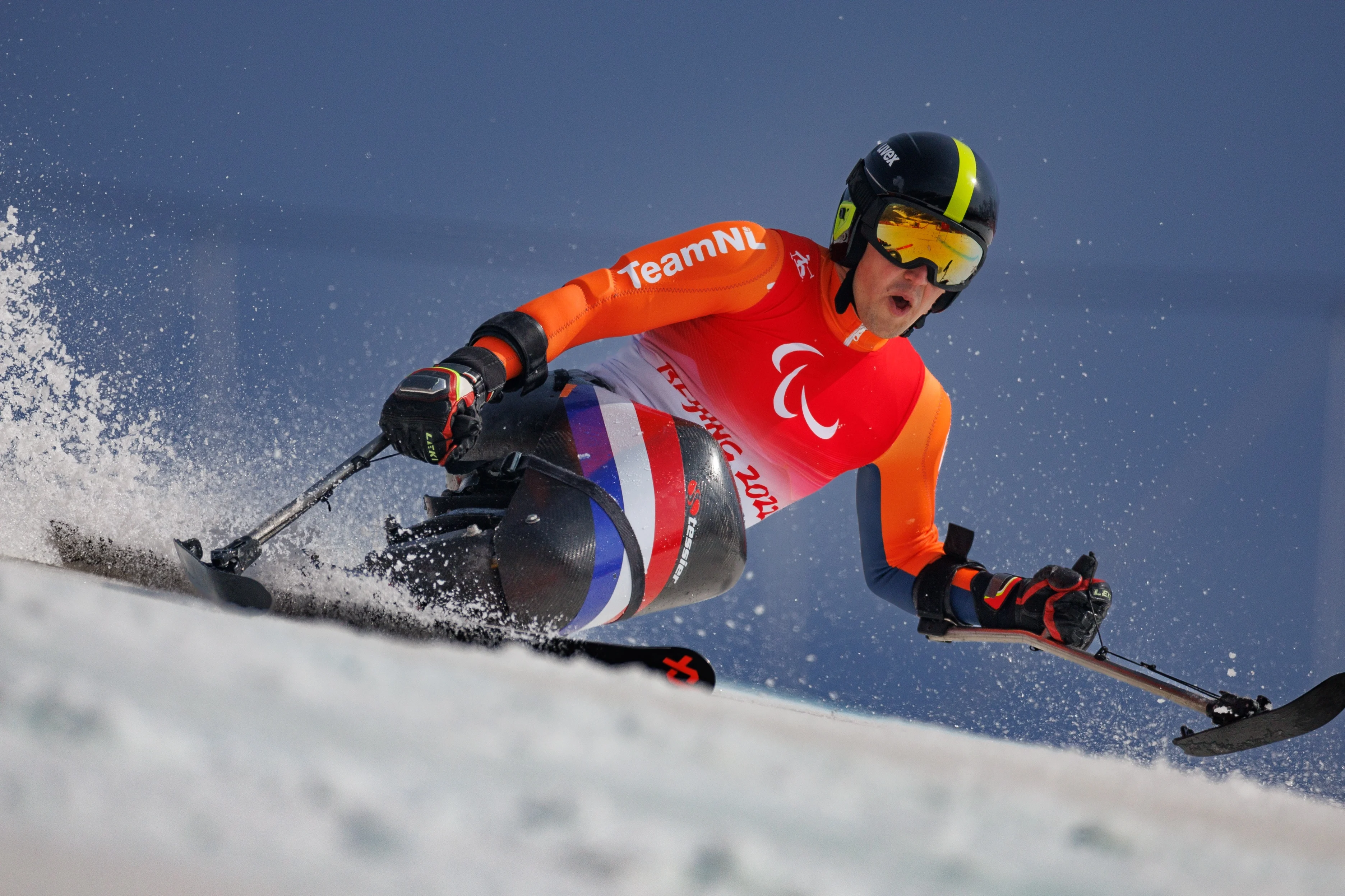 Zitskiër Niels de Langen pakt eerste Nederlandse medaille op Paralympische Winterspelen