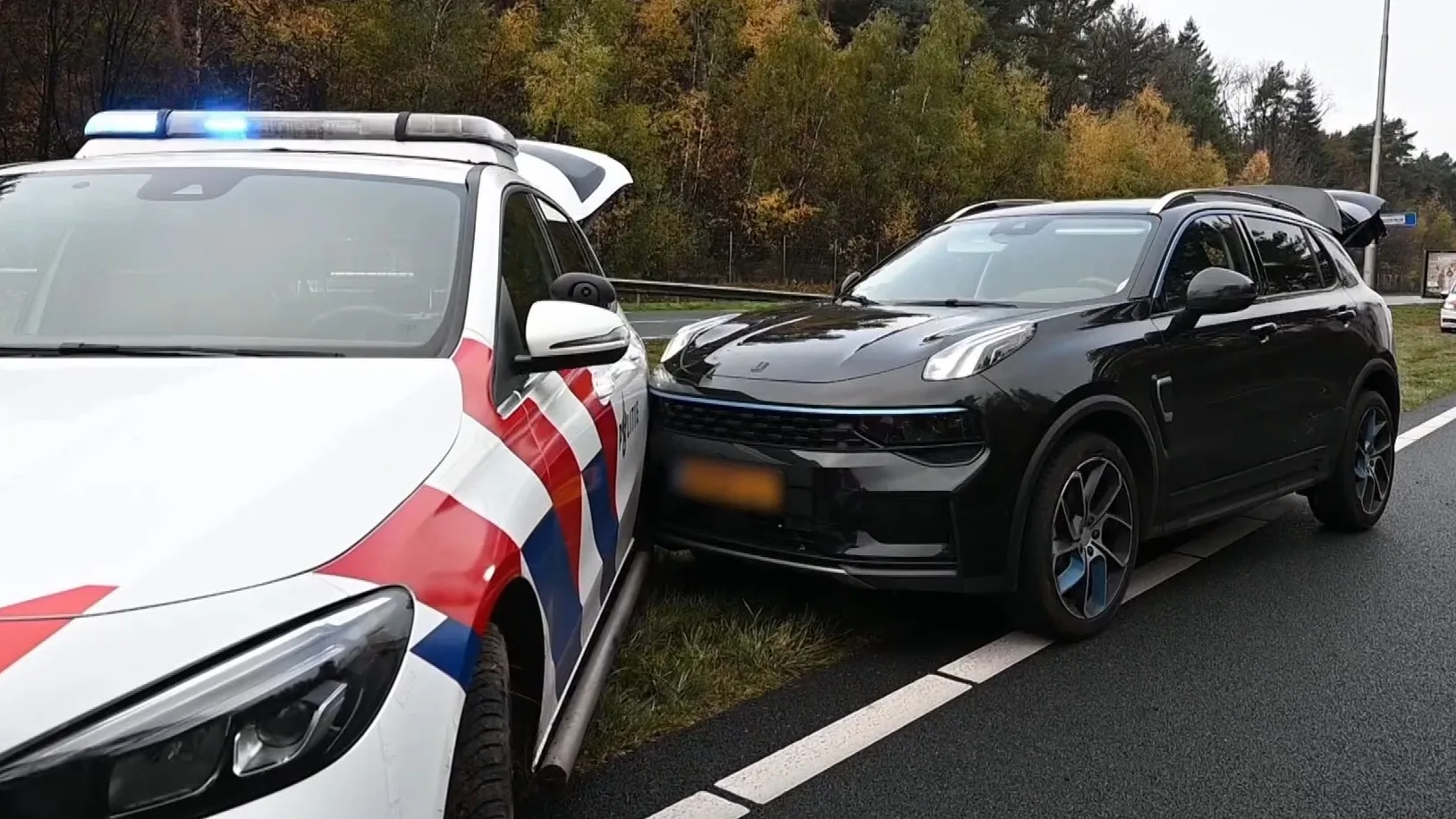 Achtervolging vol gevaarlijke wendingen in Tilburg