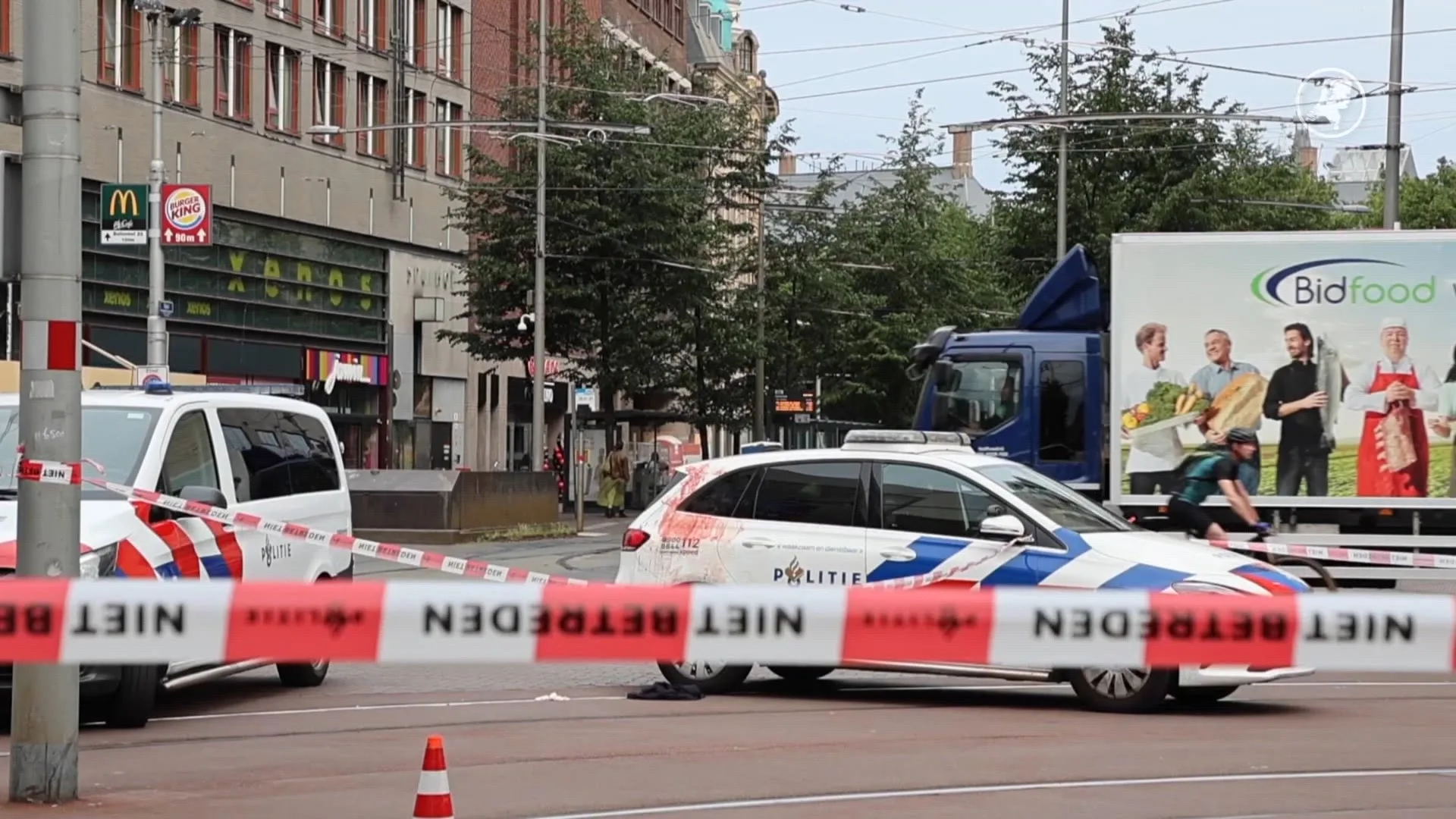 Man gewond na steekpartij en verzet zich tegen medische hulp