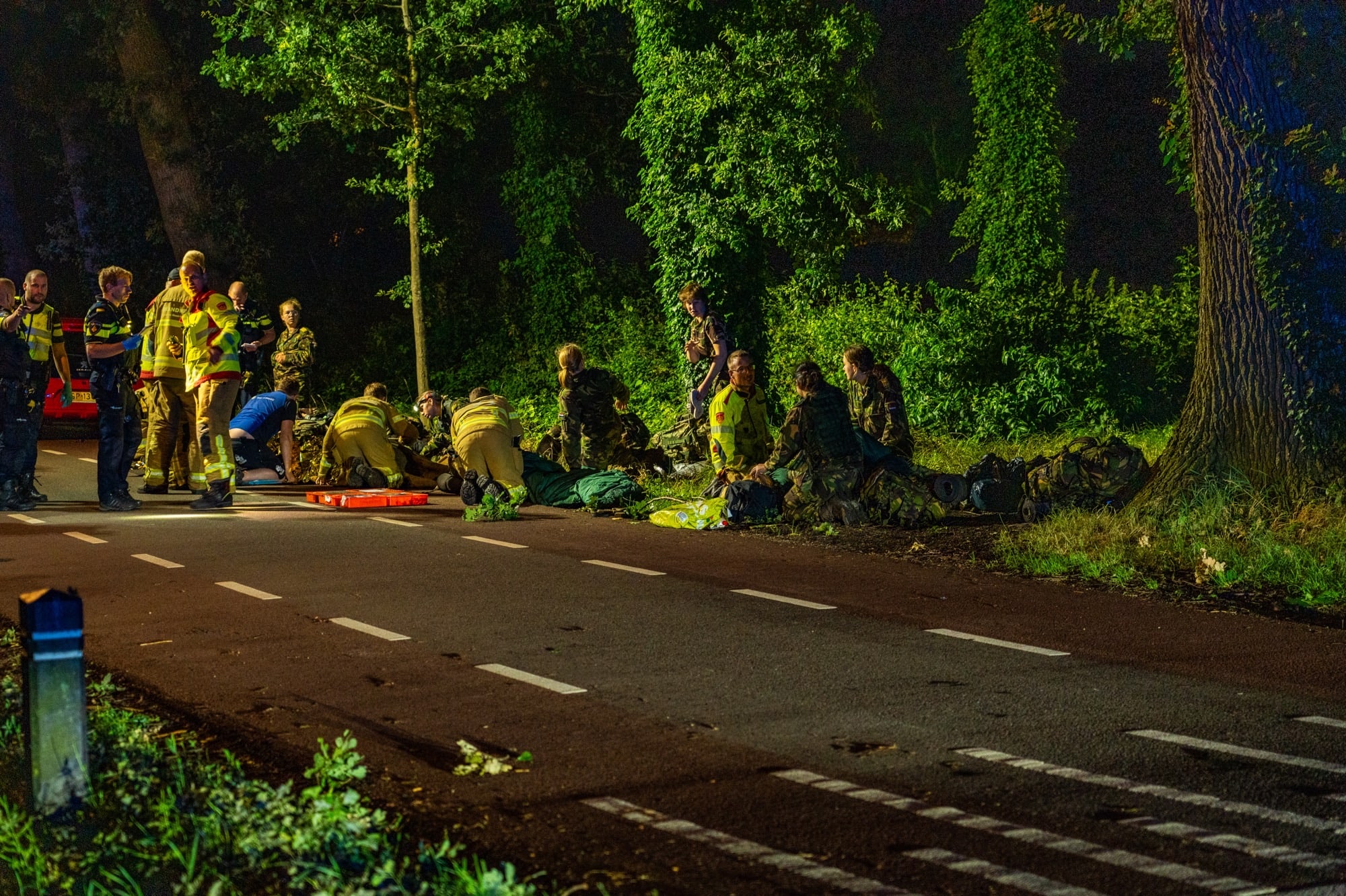 Vijf gewonden bij harde aanrijding door automobiliste in Hierden