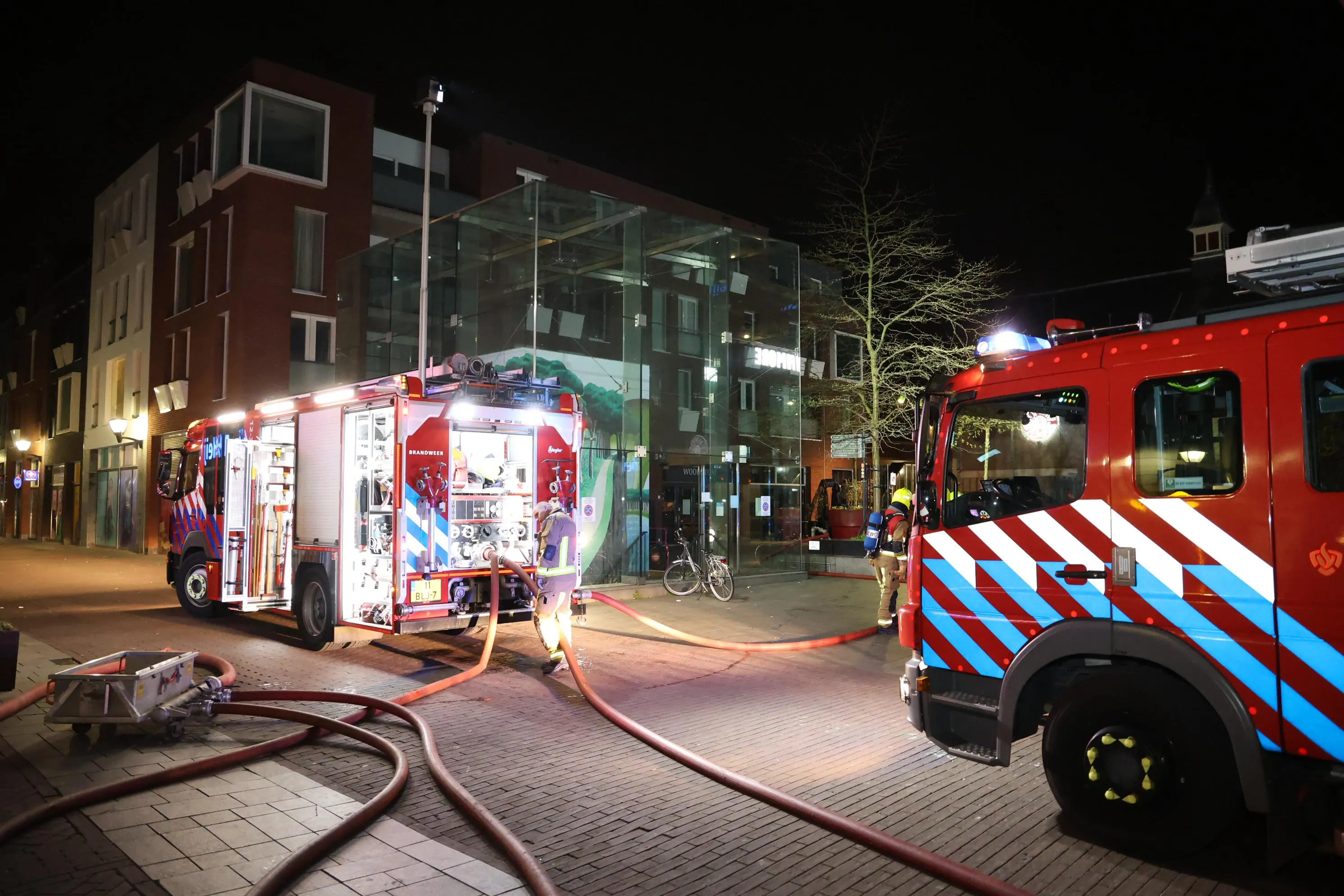 Grote brand in parkeergarage Haarlem