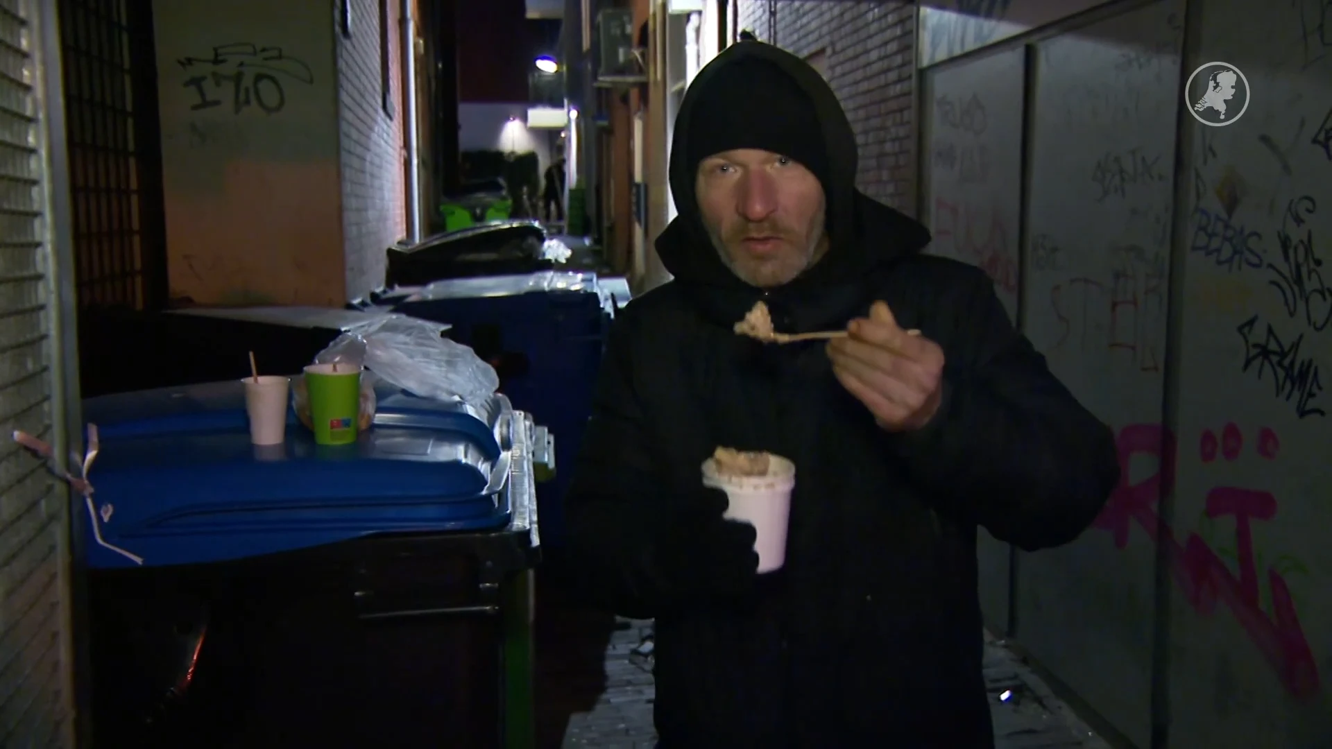 Vroeg opstaan: Marius bedacht 'ontbijtfiets' om daklozen dag goed te laten starten