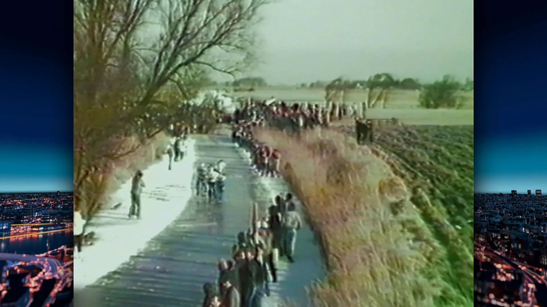 Unieke beelden Evert van Benthem's Elfstedentriomf nu online