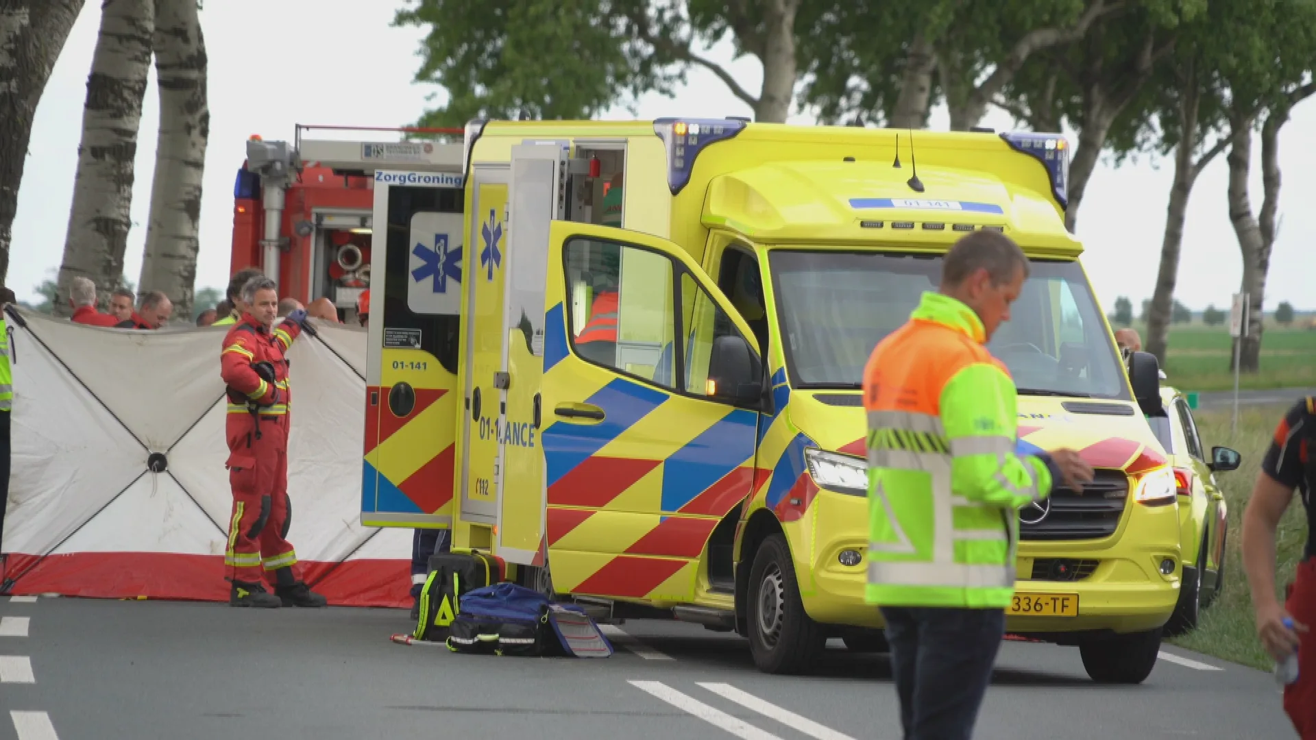 Ernstig ongeluk op N363 bij Rasquert: twee zwaargewonden