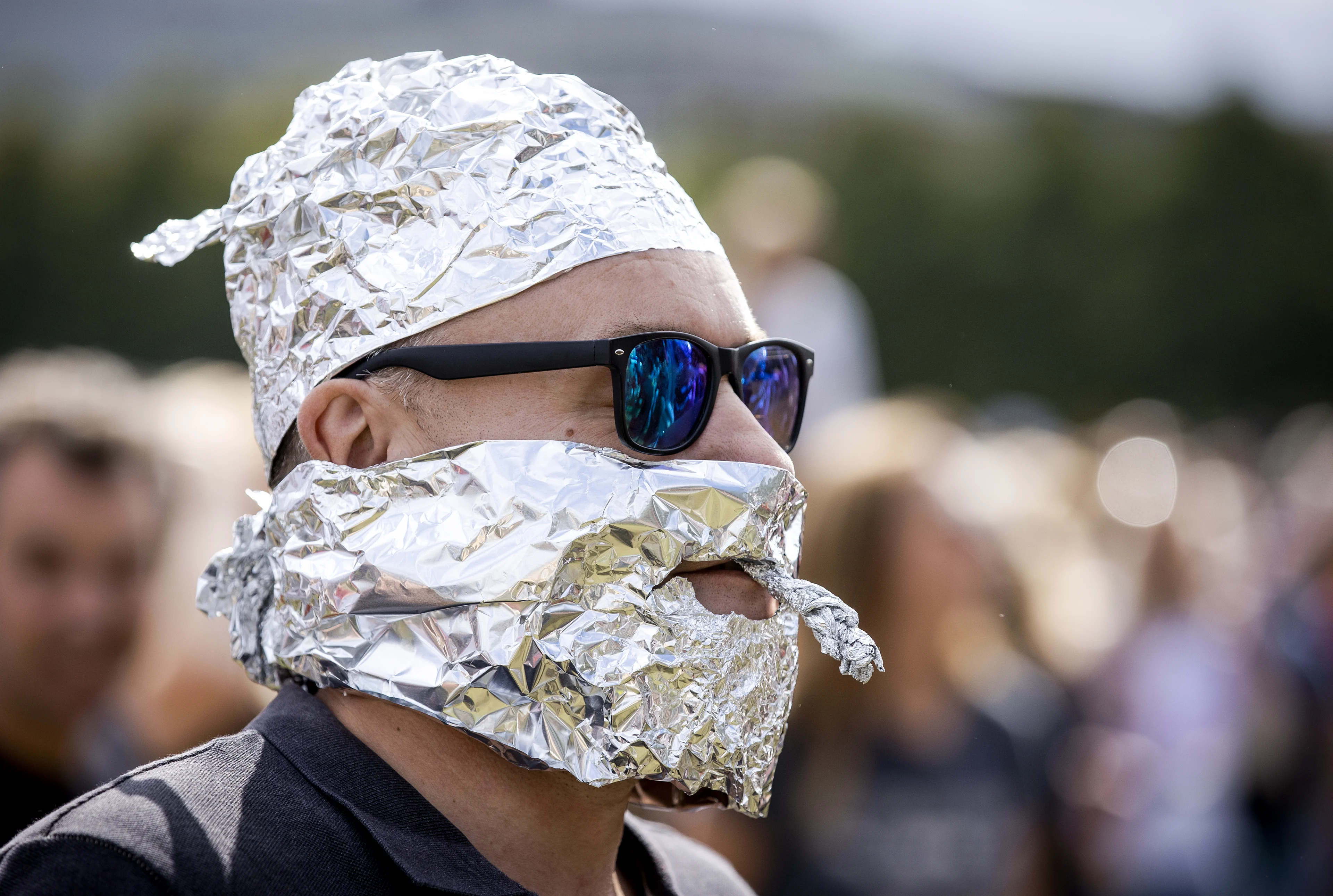 Demonstratie tegen de coronamaatregelen op Malieveld rustig verlopen