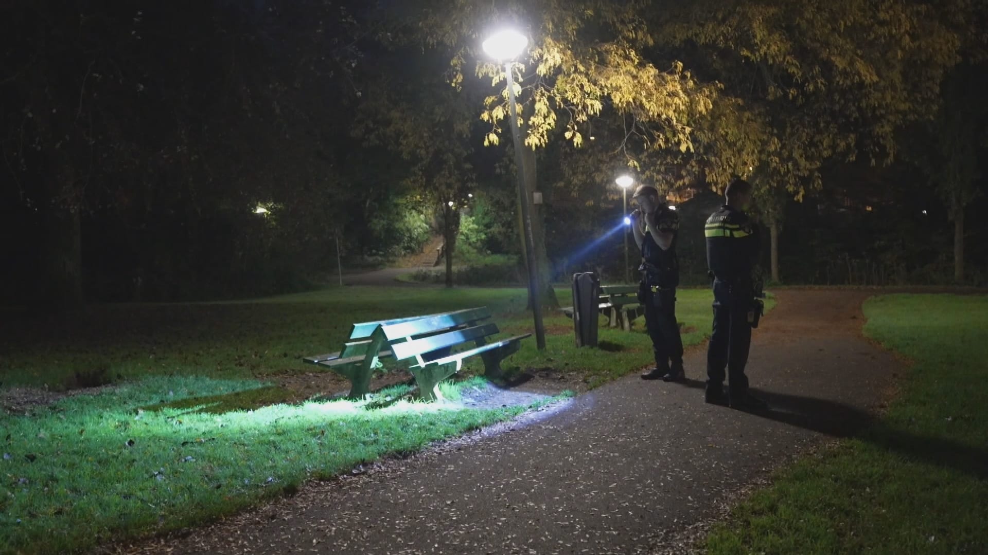 Steekincident in Schiedams park: slachtoffer naar ziekenhuis