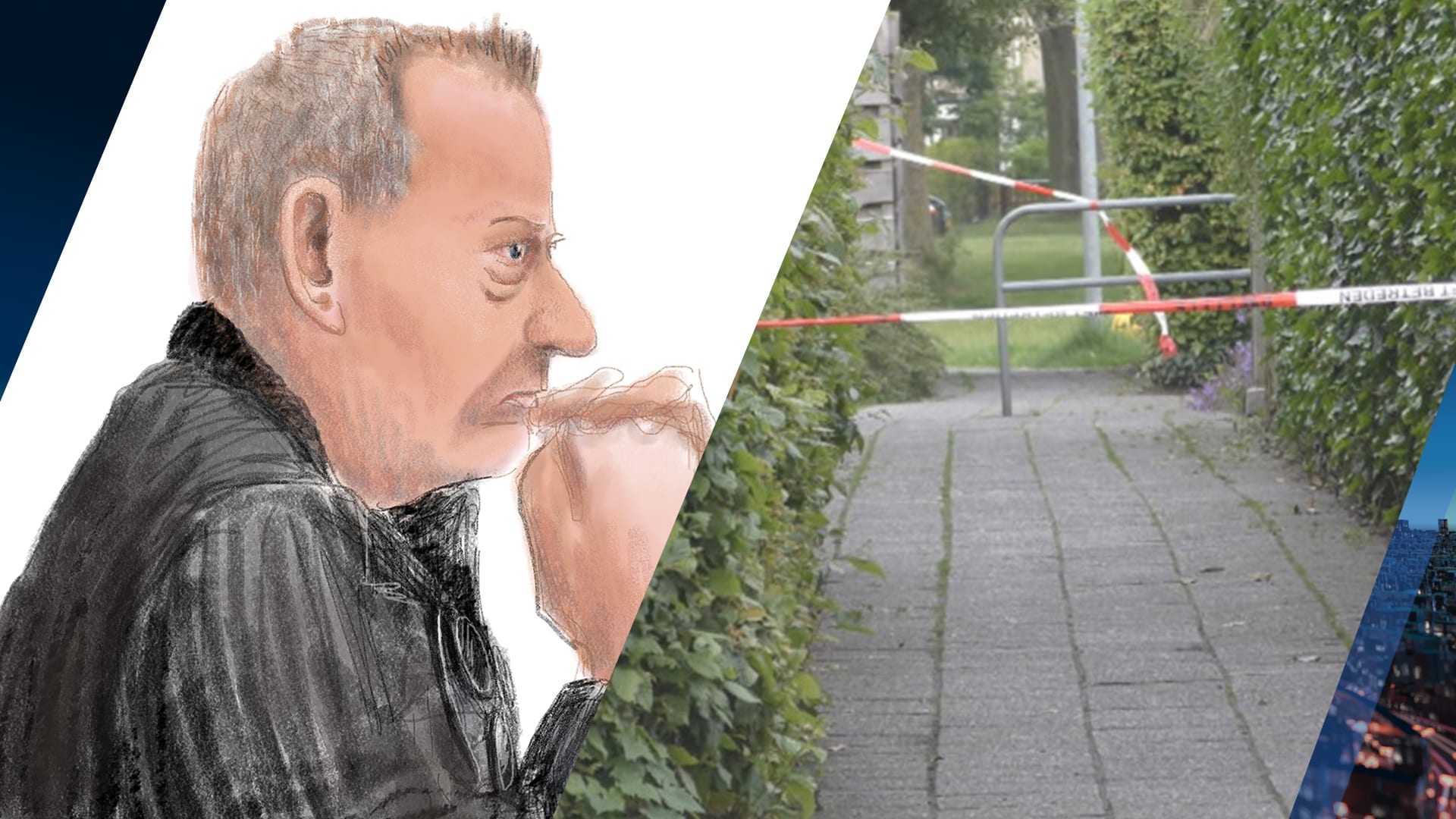 Man (53) die 4-jarige kleuter in steegje Roden verkrachtte krijgt 1,5 jaar cel