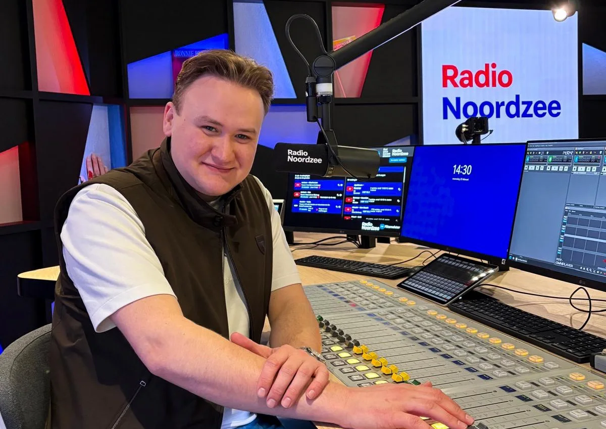 Jesse Prins presenteert komende week 'De Radio Noordzee Lunch met...'