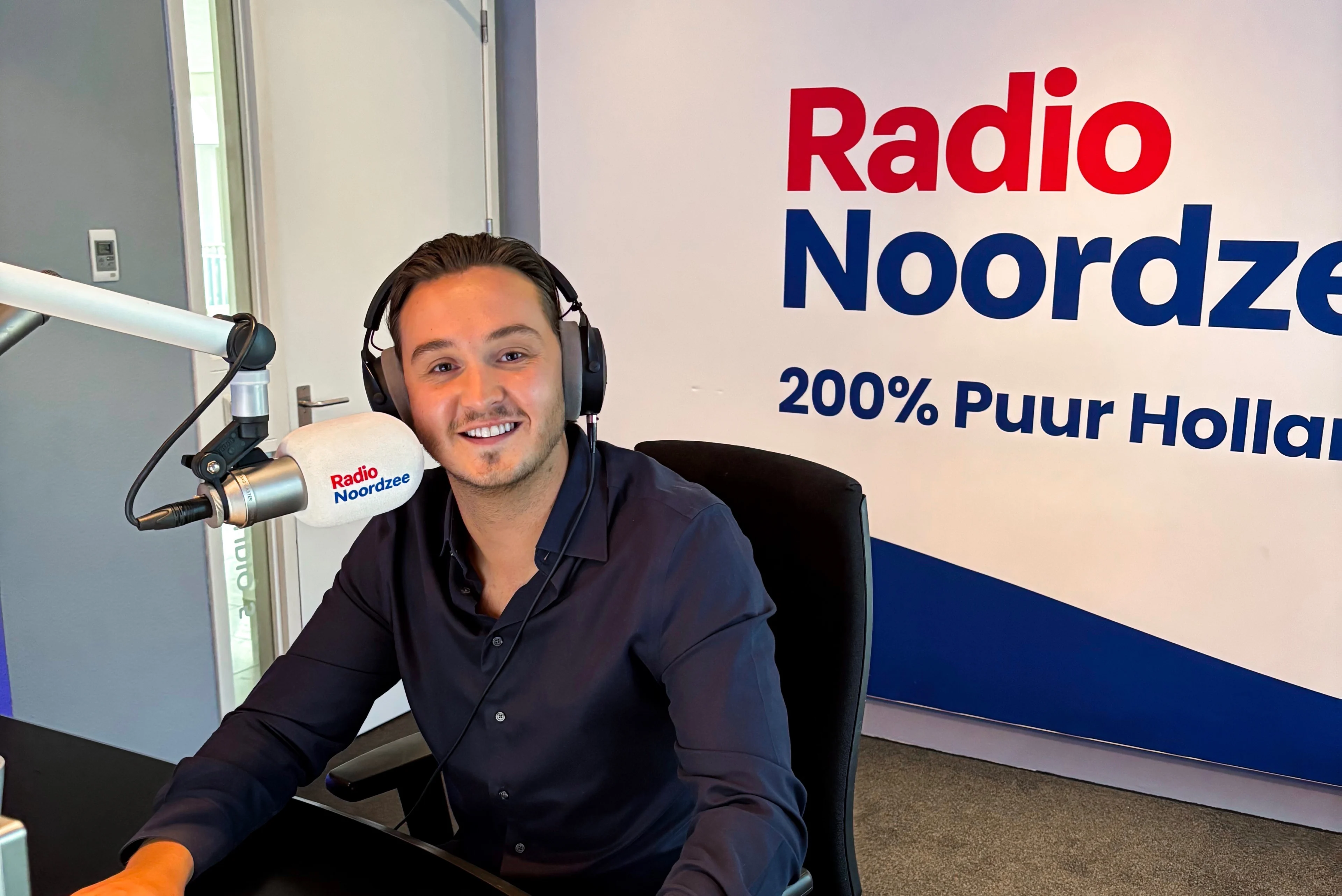 Maxim Froger presenteerde 'De Radio Noordzee Lunch met...'