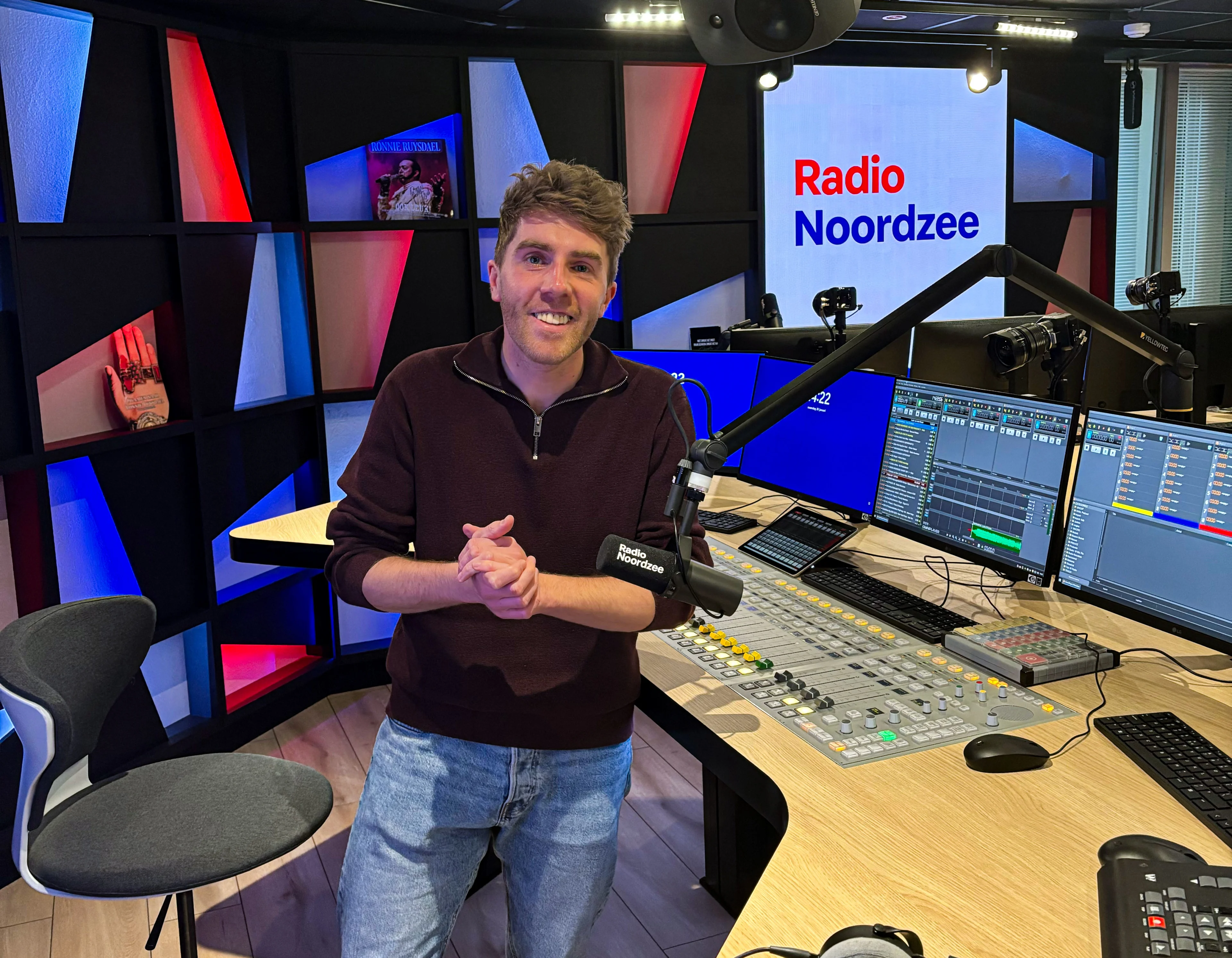 Luuk van den Braak blijft vaste stem in de middag