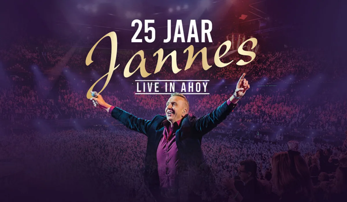 Win tickets voor 25 jaar Jannes Live in Ahoy!