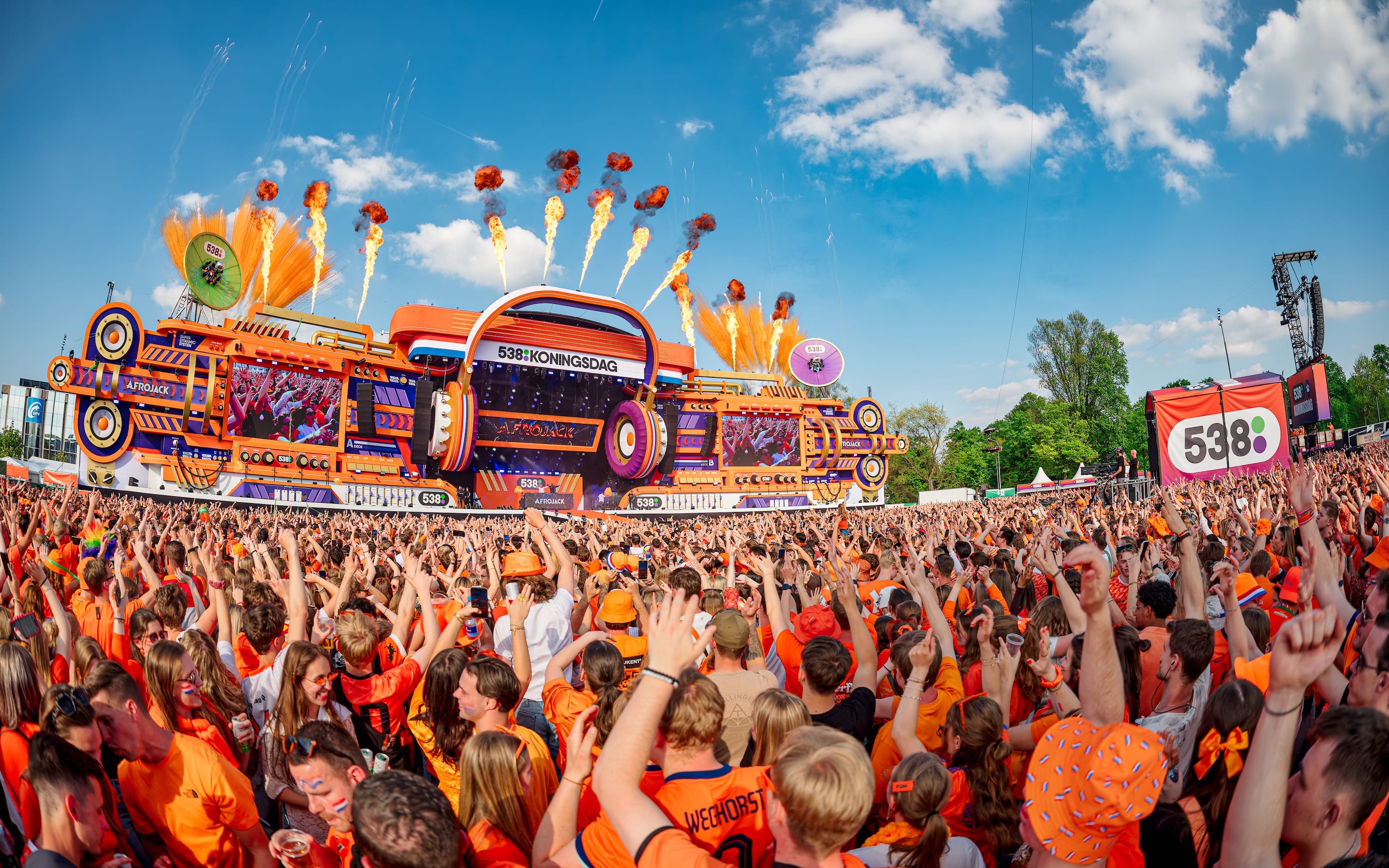 Live vanuit Breda: 538 Koningsdag 2026