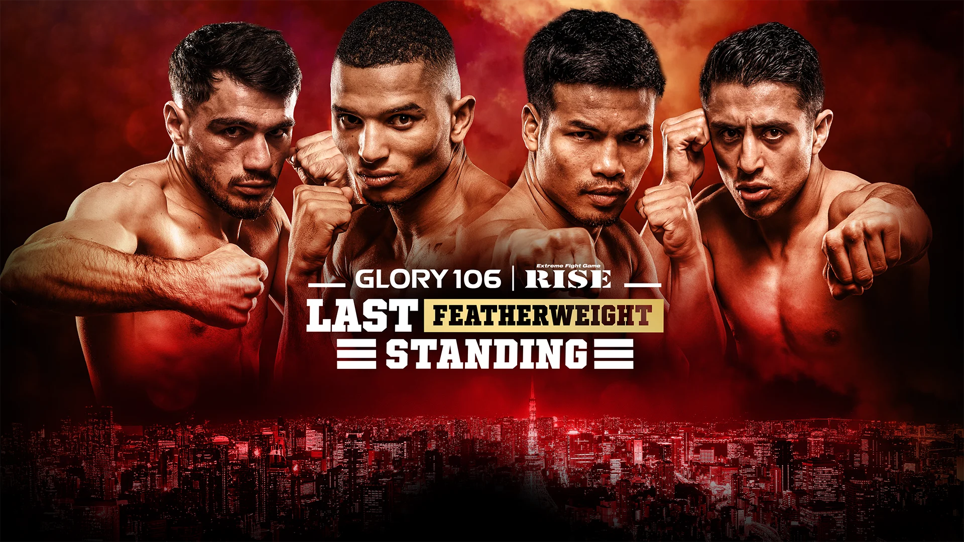 Beleef GLORY 106 live op KIJK!