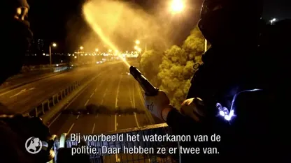 Wouter (23) fotografeert rellen in Hongkong: 'Ik blijf ver uit de buurt van de rubberen kogels'