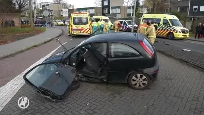 Man in Eindhoven overreden door eigen auto