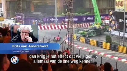 Bizarre en heftige crash Sophia Floersch tijdens Formule 3 in Macau