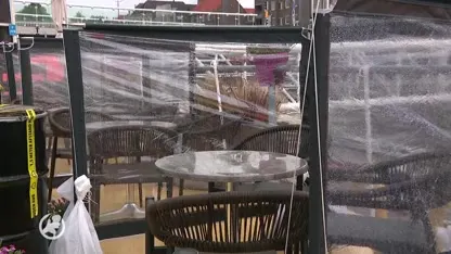 Plexiglas-schermen op de terrassen mogen tóch niet, horecaondernemers zijn woest