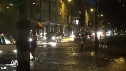 Flinke wateroverlast door regen