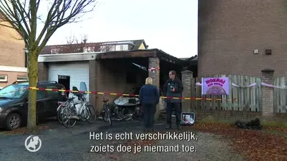Jong gezin met baby moet woning ontvluchten wegens felle brand