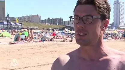 Nederland massaal naar de kust