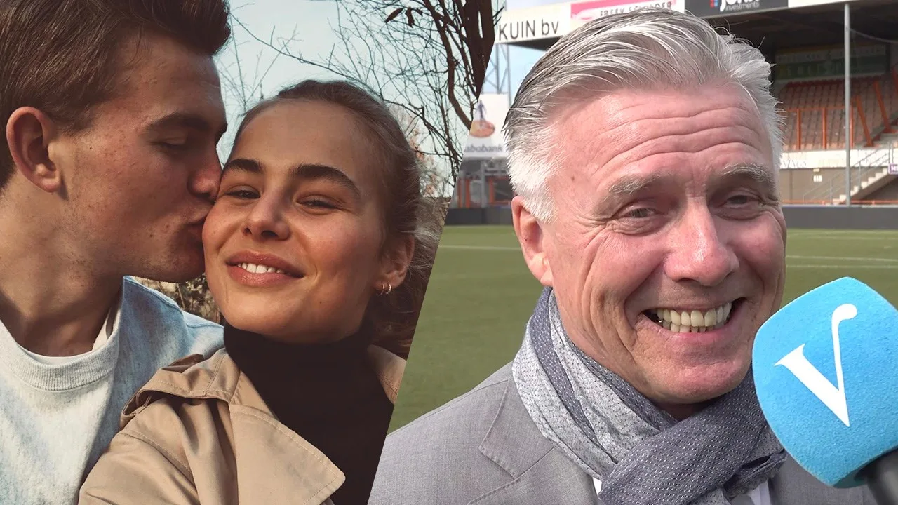 Schoonvader De Ligt: 'Als hij maar lief is voor m'n dochter'