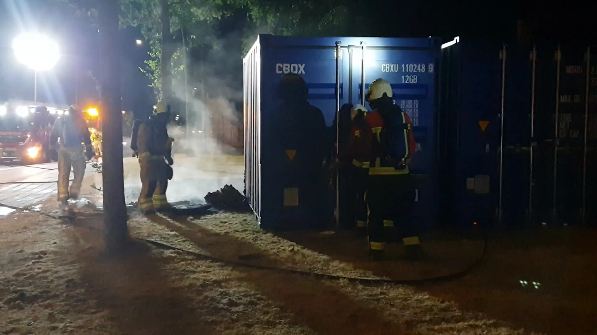 Brandweer Assen blust rubberen voetjes