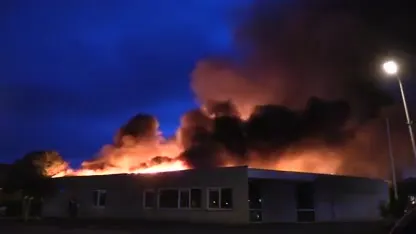 Zeer grote uitslaande brand in Hengelose kerk