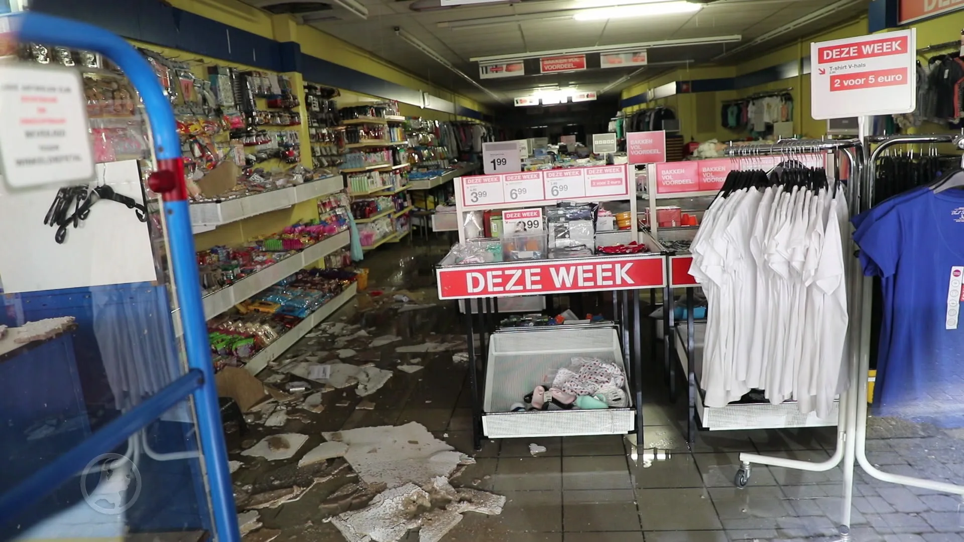 Zeeman blank na vondst hennepkwekerij boven winkel Kaatsheuvel