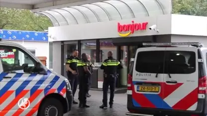 Heldhaftige omstanders overmeesteren gewapende overvaller bij tankstation Rotterdam