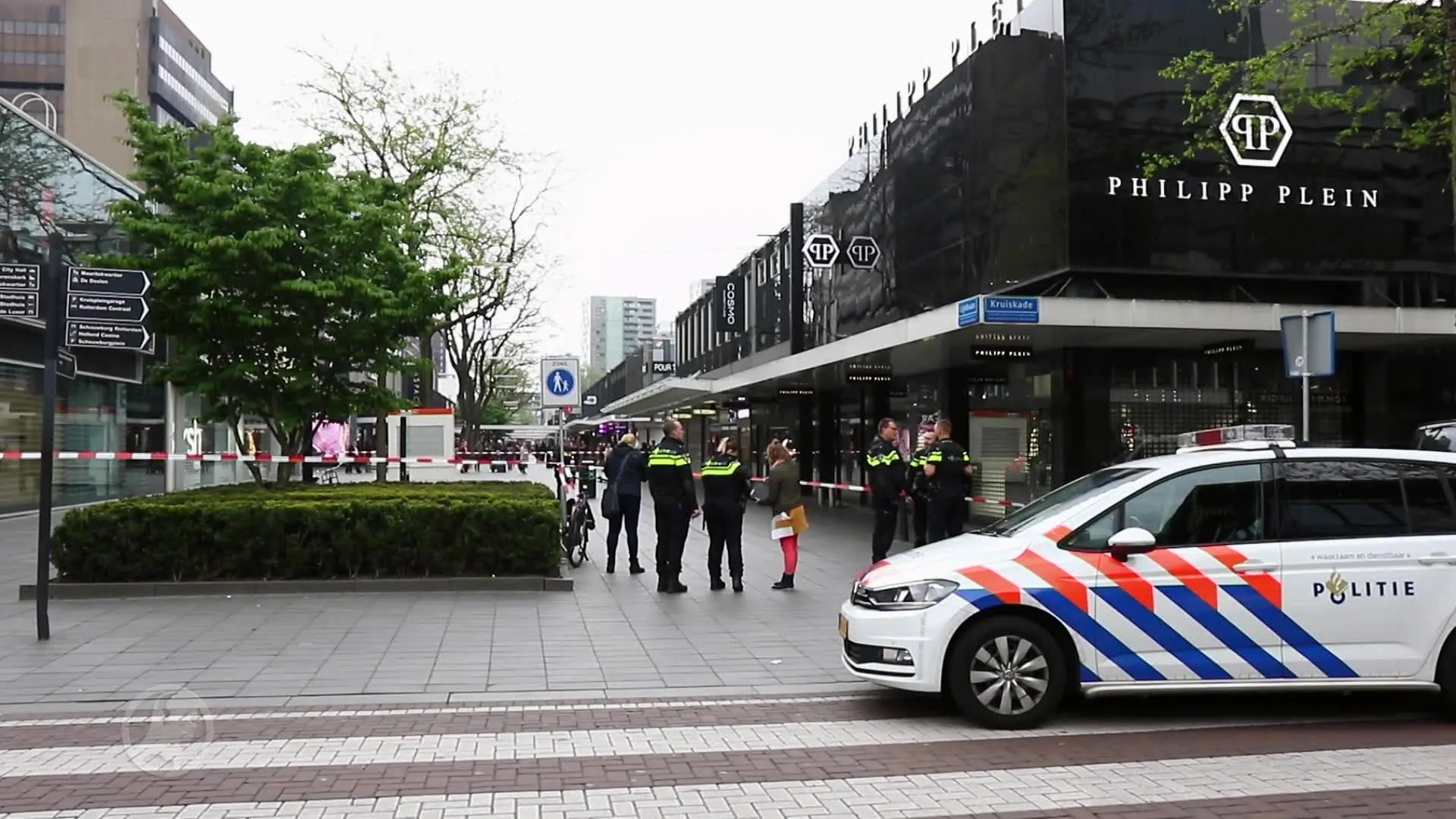 Ruzie loopt uit op schietpartij in winkelstraat Rotterdam