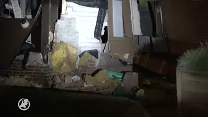 Ravage na plofkraak op twee pinautomaten in Noord-Scharwoude