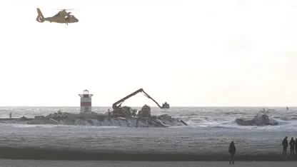 Massale zoekactie naar vermiste surfers in Scheveningen