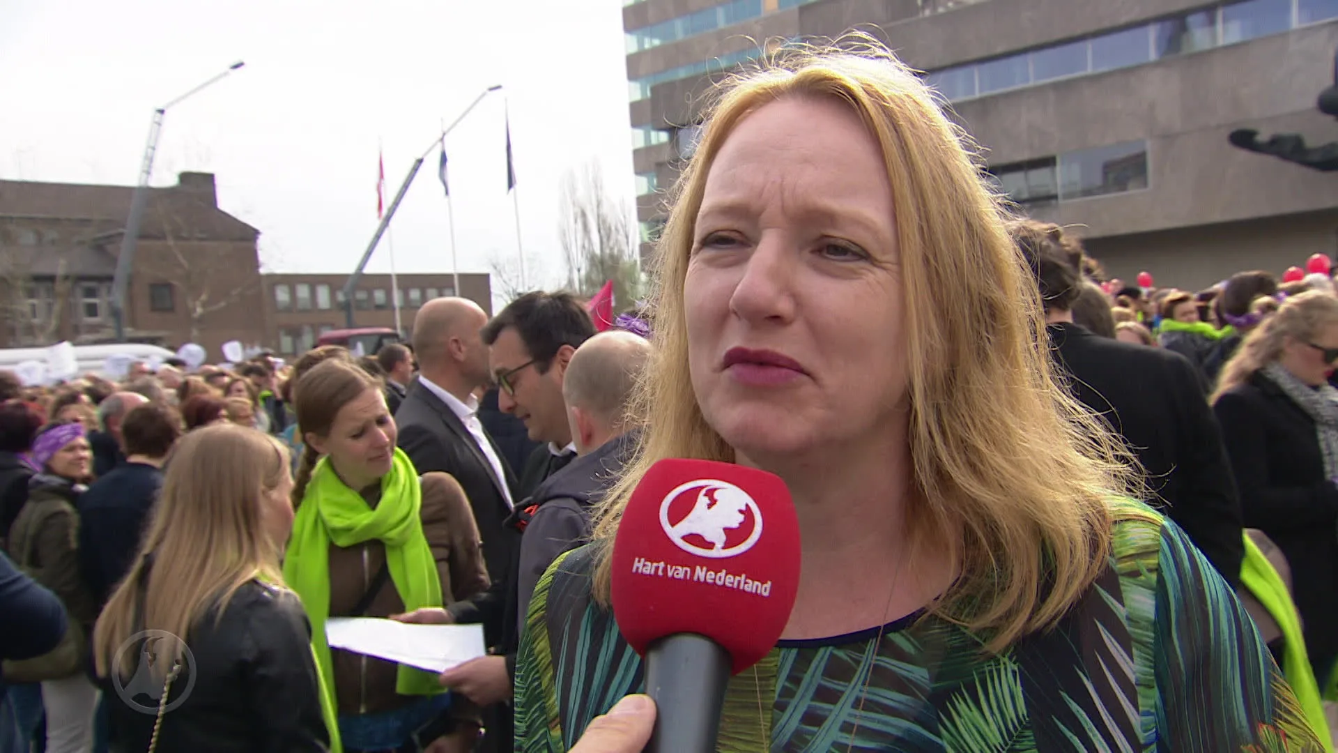 Leraren in Noord-Brabant en Limburg staken, vooral voor een hoger salaris