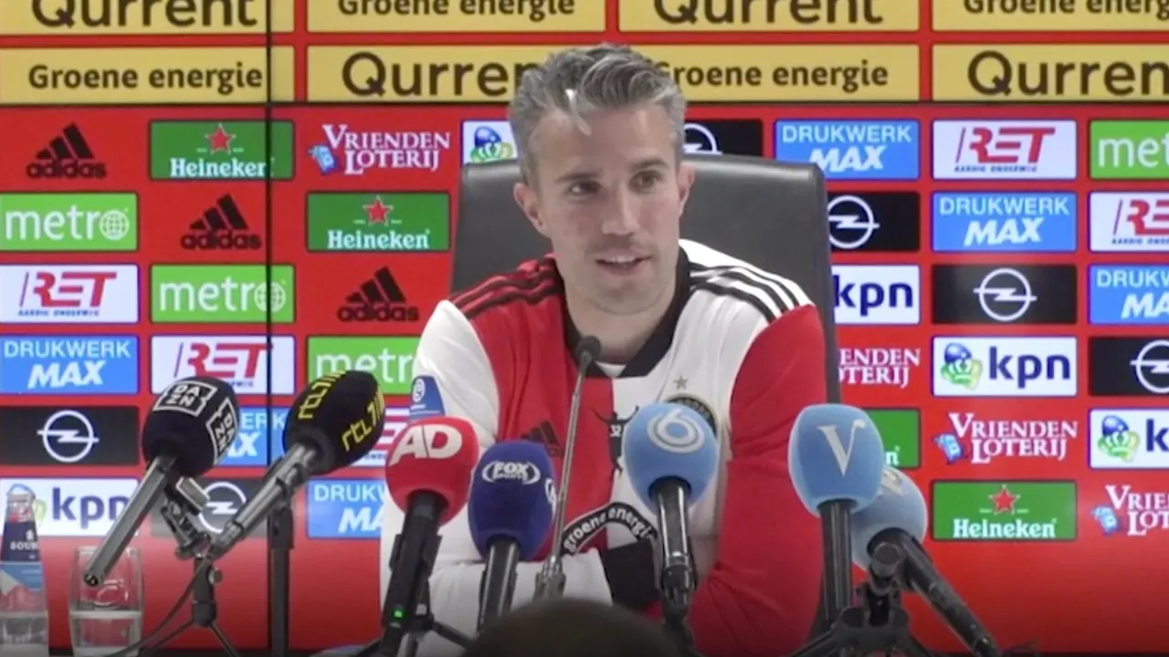 Van Persie aan tafel bij Veronica Inside?